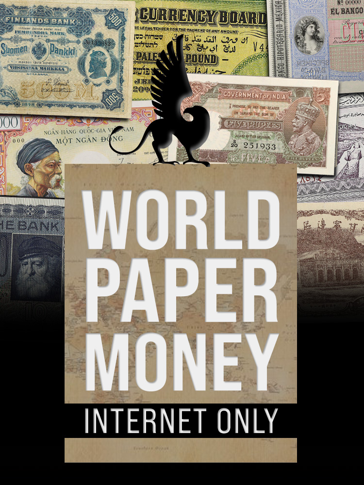 The Mid-Year 2024 World Paper Money Internet Only Auction