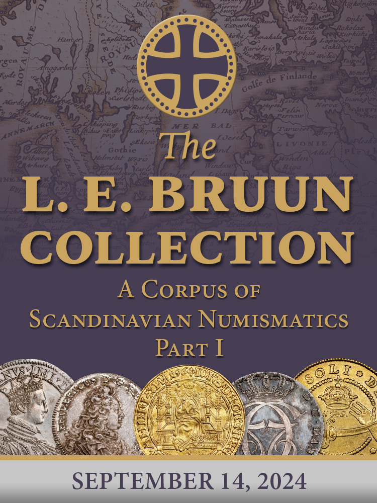 Auction Preview - The L. E. Bruun Collection - A Corpus of Scandinavian Numismatics Part I